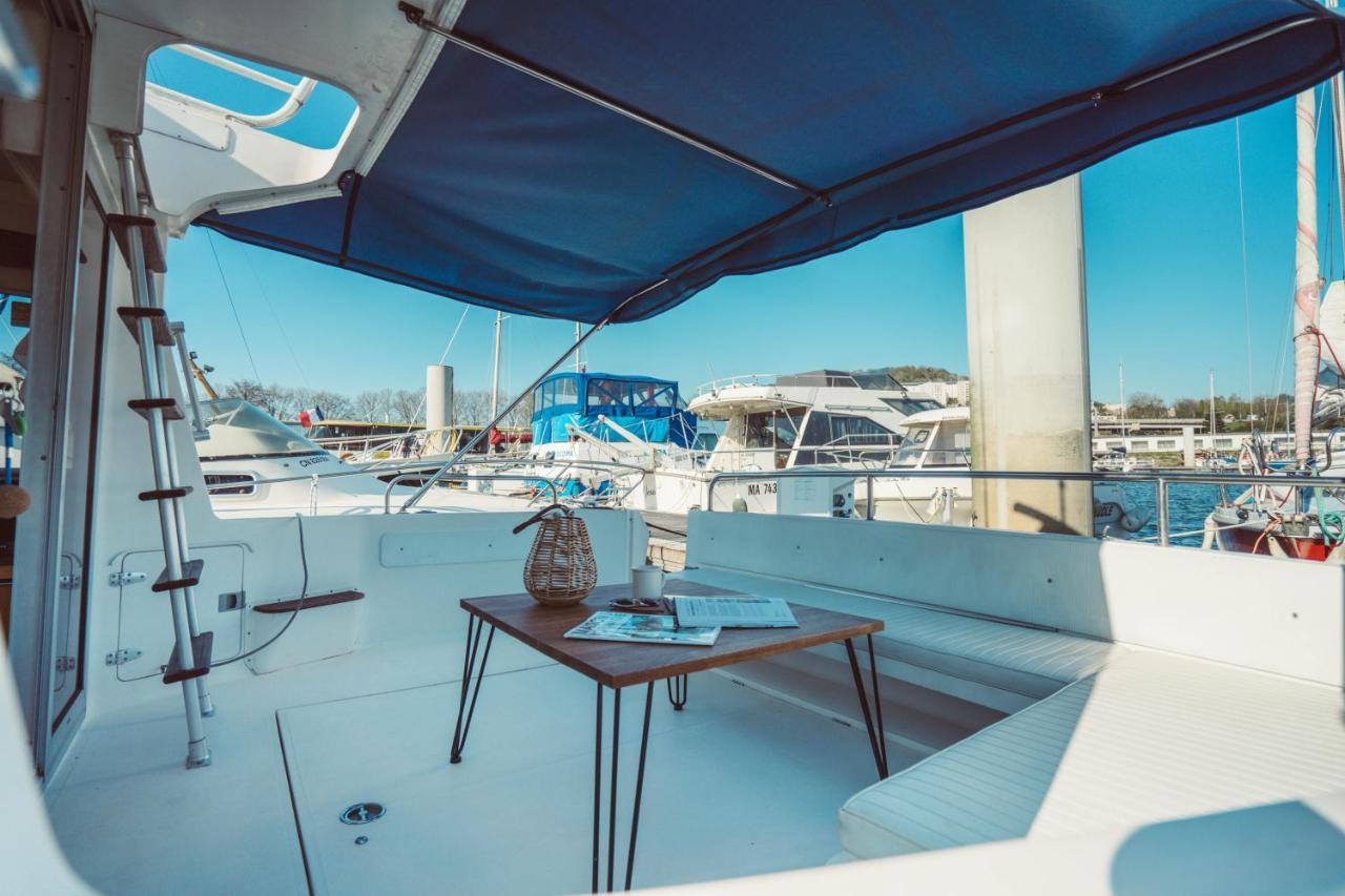 רואן No Limit Charter Bateau Avec Parking Prive Proche Centre-Ville מראה חיצוני תמונה
